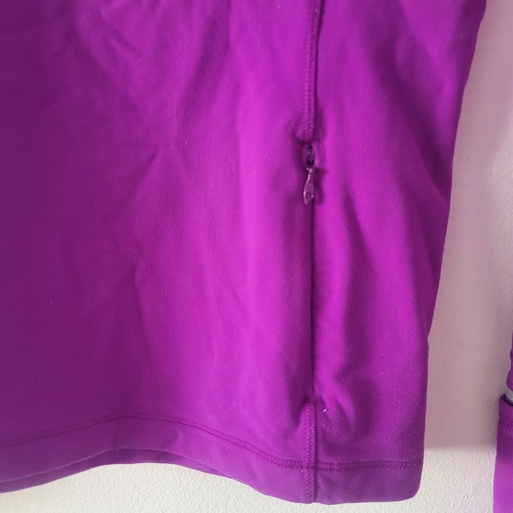 Lululemon Face The Frost 1/2 Zip 2 Tender Violet Tech Fleece Quarter Zip Sweater